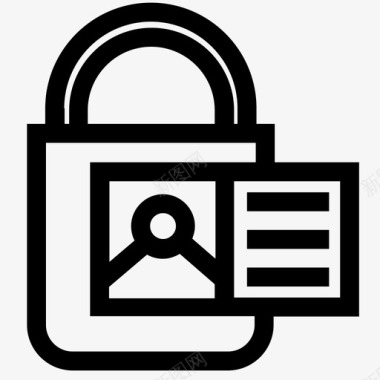 信息用户安全信息安全锁图标图标