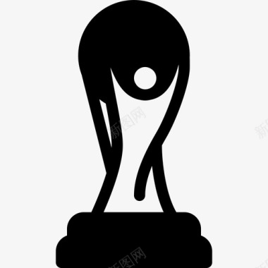 世界杯投票奖励徽章2已填充图标图标