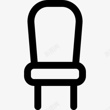 一套家具标志椅子家具1832px线图标图标