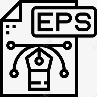 3dm文件Eps文件类型3线性图标图标