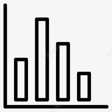 图表分析报告图标图标