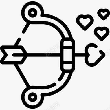 丘比特情人节18直系图标图标