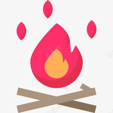 篝火篝火冒险2平坦图标图标