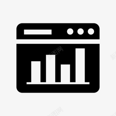 紫色网站网站排名图表网页图标图标