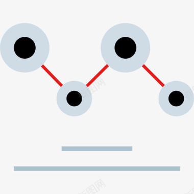 平面图矢量分析图表和图表6平面图图标图标