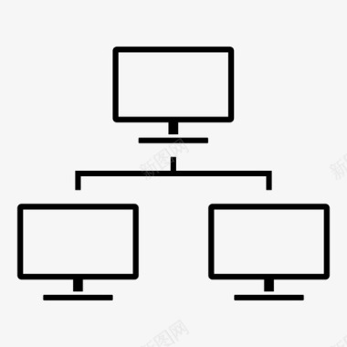 连接电缆局域网通信连接图标图标