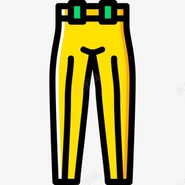 裤子女装3黄色图标图标