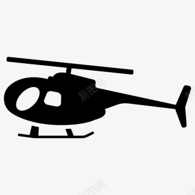 玩具直升机儿童直升机塑料直升机图标图标