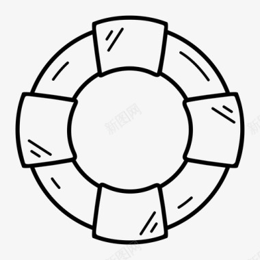热爱生命生命线保护救援图标图标