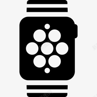 苹果手表物联网6填充物图标图标