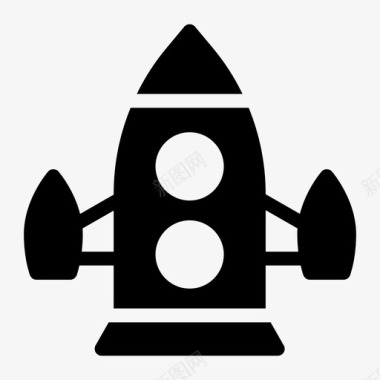 火箭游戏宇宙飞船图标图标