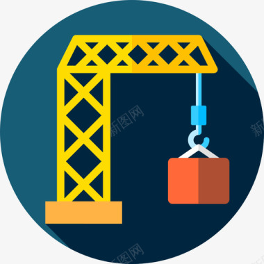 工具及器具工具和器具全球物流7扁平图标图标