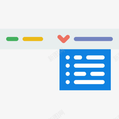 菜单icon菜单开发4平面图标图标
