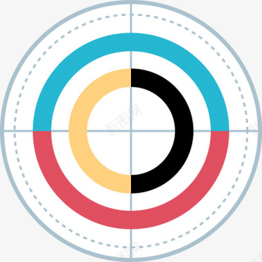 平面图矢量分析图表和图表7平面图图标图标