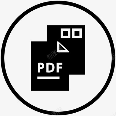 PDF格式pdf文件文件格式图标图标