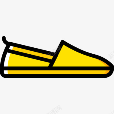 豆豆男鞋拖鞋男鞋4黄色图标图标