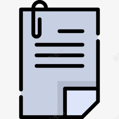 免扣图片元素文档电子和web元素集合2线性颜色图标图标