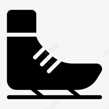 运动种类标志溜冰游戏玩图标图标