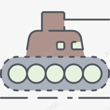坦克战争4彩色图标图标