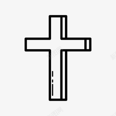 十字架十字架坟墓万圣节图标图标