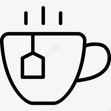 茶杯饮料杯子图标图标