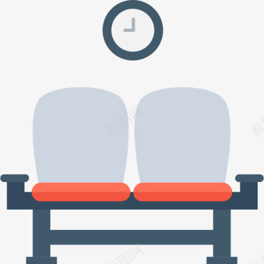 候车候车室28号交通公寓图标图标