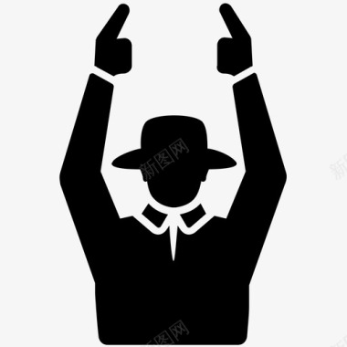 裁判口哨板球六分之一裁判员信号板球裁判图标图标