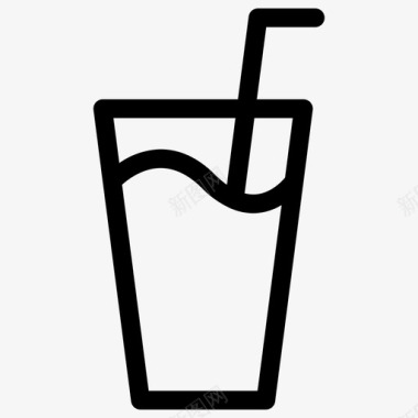 冰沙饮料果汁图标图标