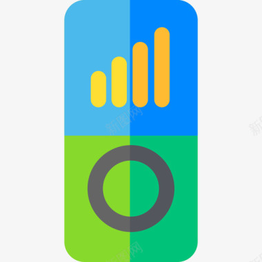 播放播放器智能设备4扁平图标图标