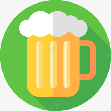 啤酒音乐节啤酒音乐节2平淡图标图标