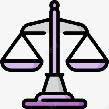 正义妇女节2线性颜色图标图标