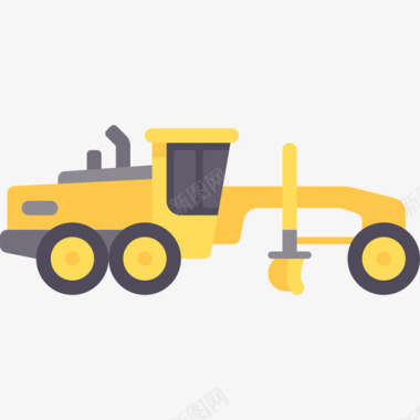 卡车运输工程机械2平板图标图标