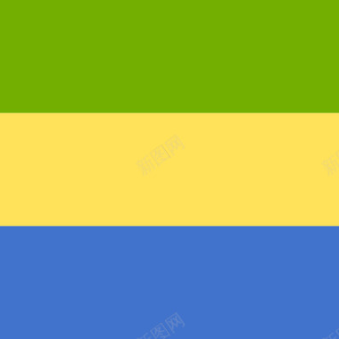 加蓬国际旗帜4广场图标图标