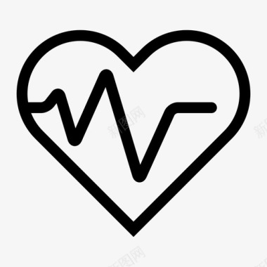 心理健康健康保健心脏图标图标