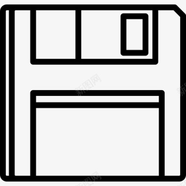 磁盘图标磁盘工具线性图标图标