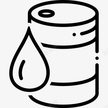 原油容器滴图标图标