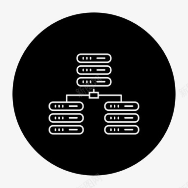 前200名数据中心大数据数据库图标图标