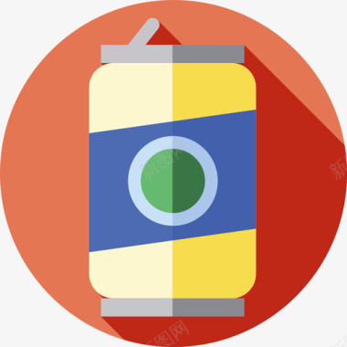 苏打水夏季食品和饮料无糖图标图标