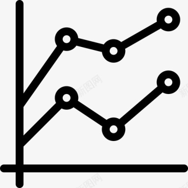 黄白色信息图表图表图表信息图表线性图标图标