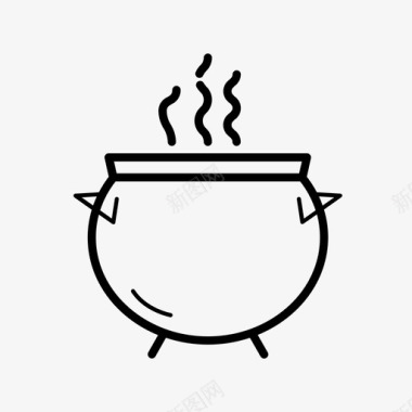 锅炉锅装饰图标图标
