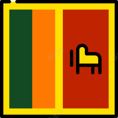 前广场斯里兰卡国旗收藏3广场图标图标