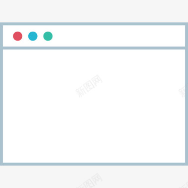 网页new图标浏览器网页27平面图标图标