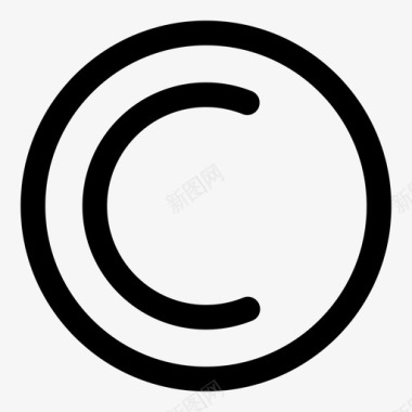 标准字版权图标保留权限图标