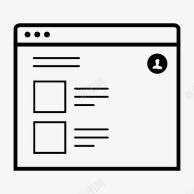 展览模型网站用户界面web浏览器图标图标