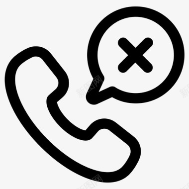 没有电话不允许打电话禁止图标图标