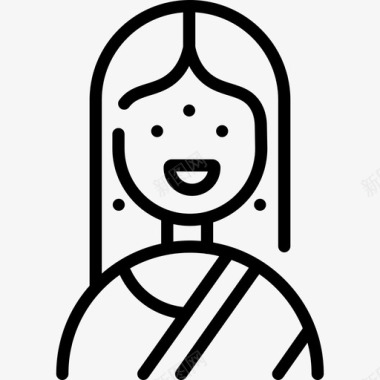 女印度3直系图标图标