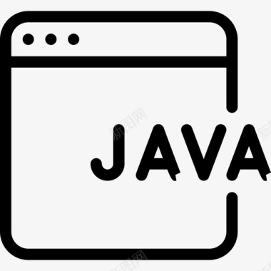 编程语言编码Java编码2线性图标图标