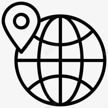全球通信全球定位地理定位全球通信图标图标