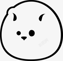 肥仔肥仔狗仔好玩图标高清图片