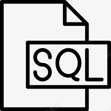 图标22Sql开发22线性图标图标